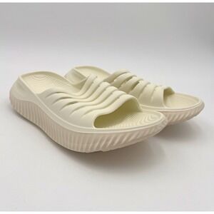 KUAILU Men s Lightweight White Slide Sandals Slip-On US 8 UK 6 EU 38.5